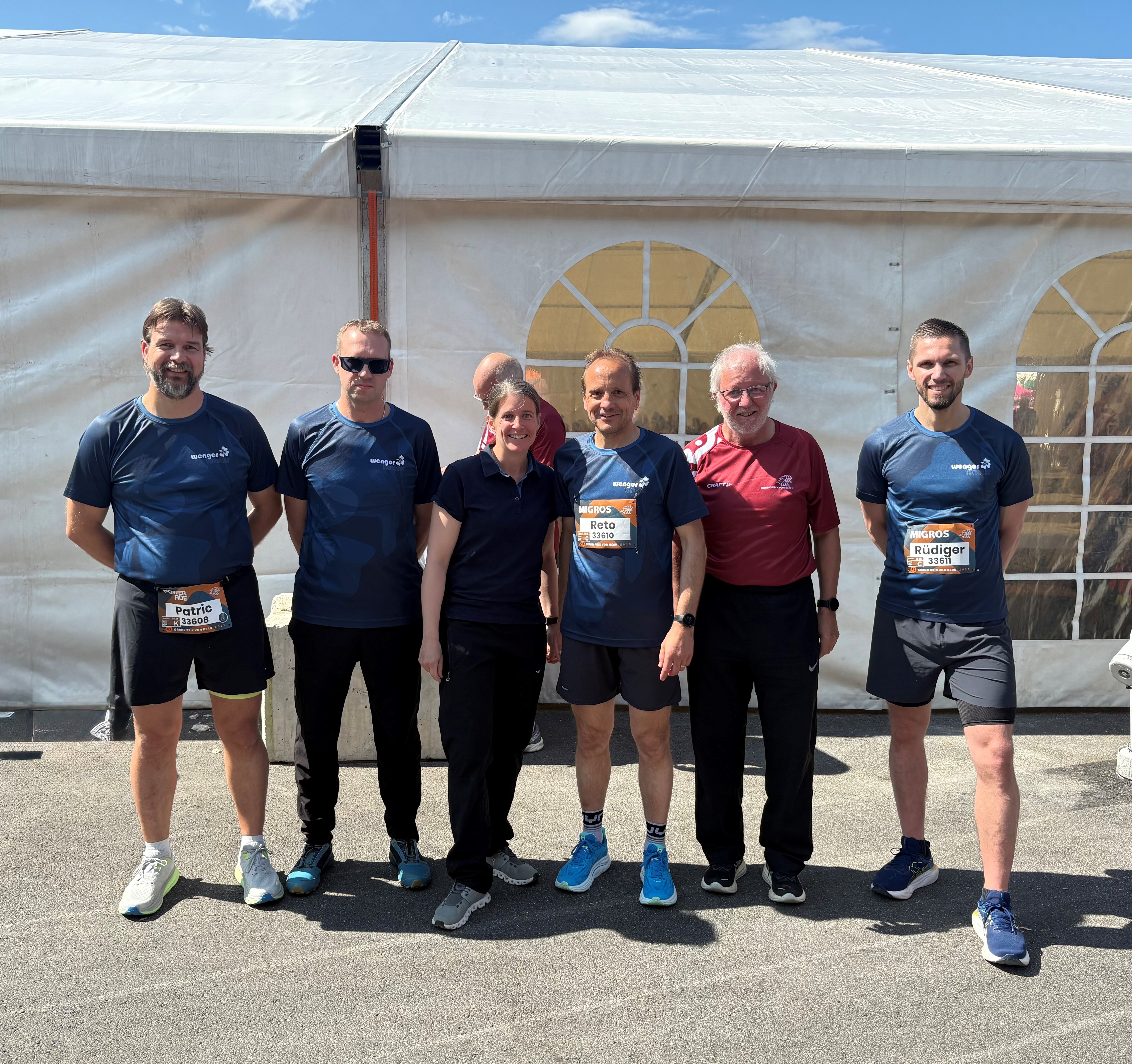 Am vergangenen Wochenende waren wir wiederum beim Grand Prix Bern dabei. Das Wetter stand auf unserer Seite.<br />
Hier unser erfolgreiches Team. Herzliche Gratulation zu dieser sportlichen Leistung.